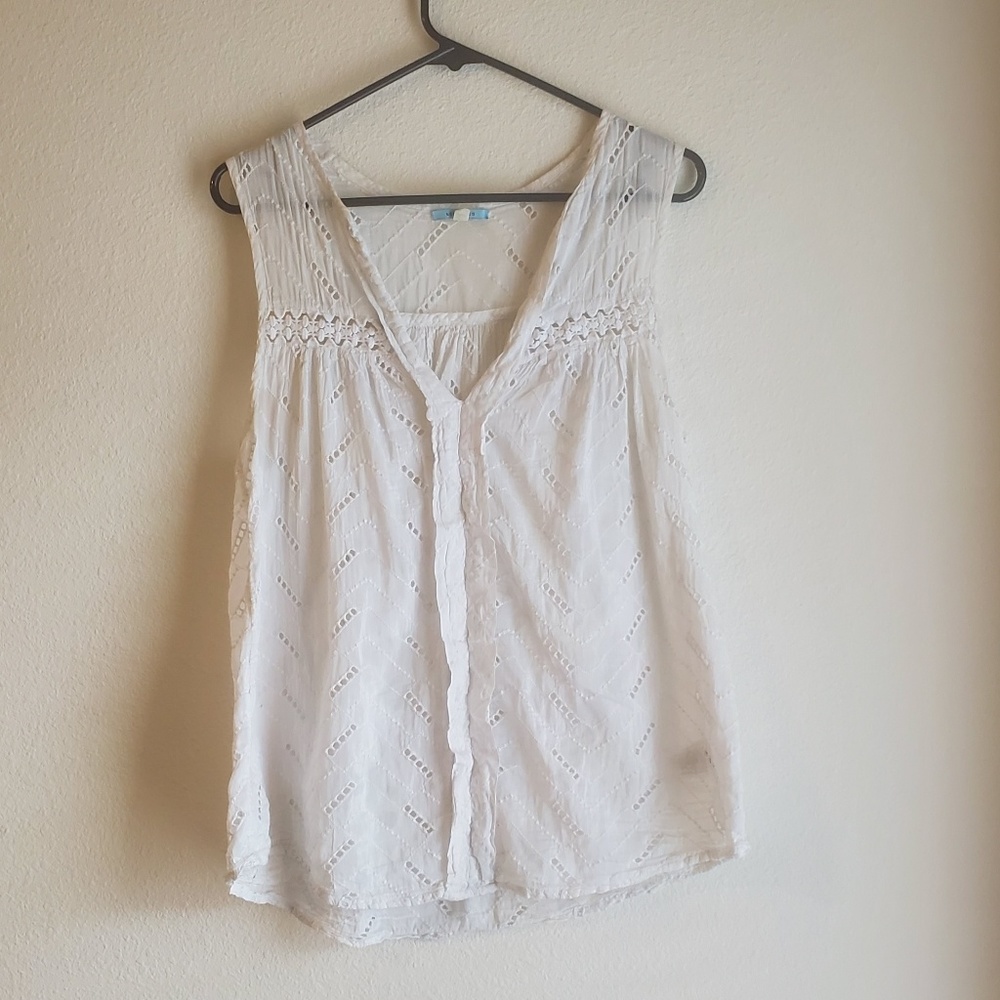 Anthropology Leifnotes Blouse Size 10